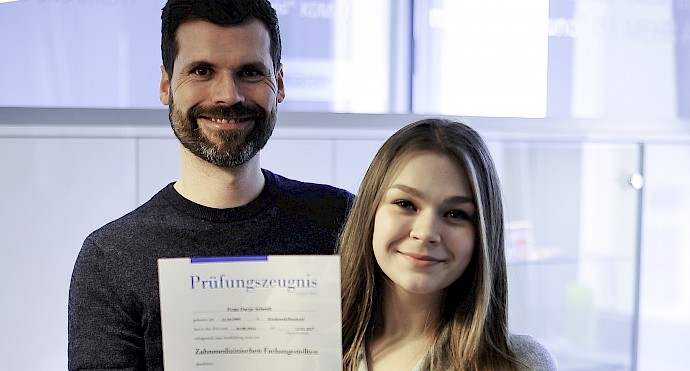Darja Scheidt wird ZMF bei mundumgesund Zahnärzte
